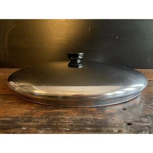 Vintage REVERE WARE 12" Stainless Steel Lid